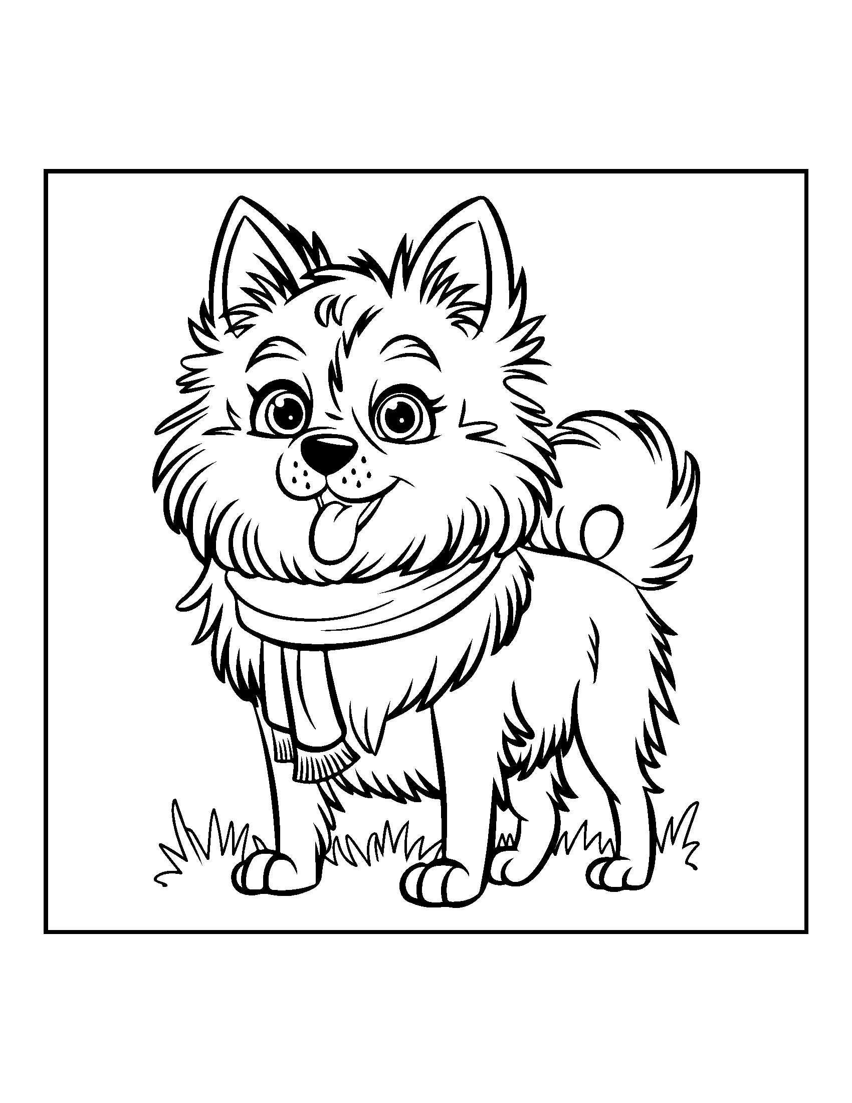 E-Coloring Book - Cozy Hygge Coloring Book