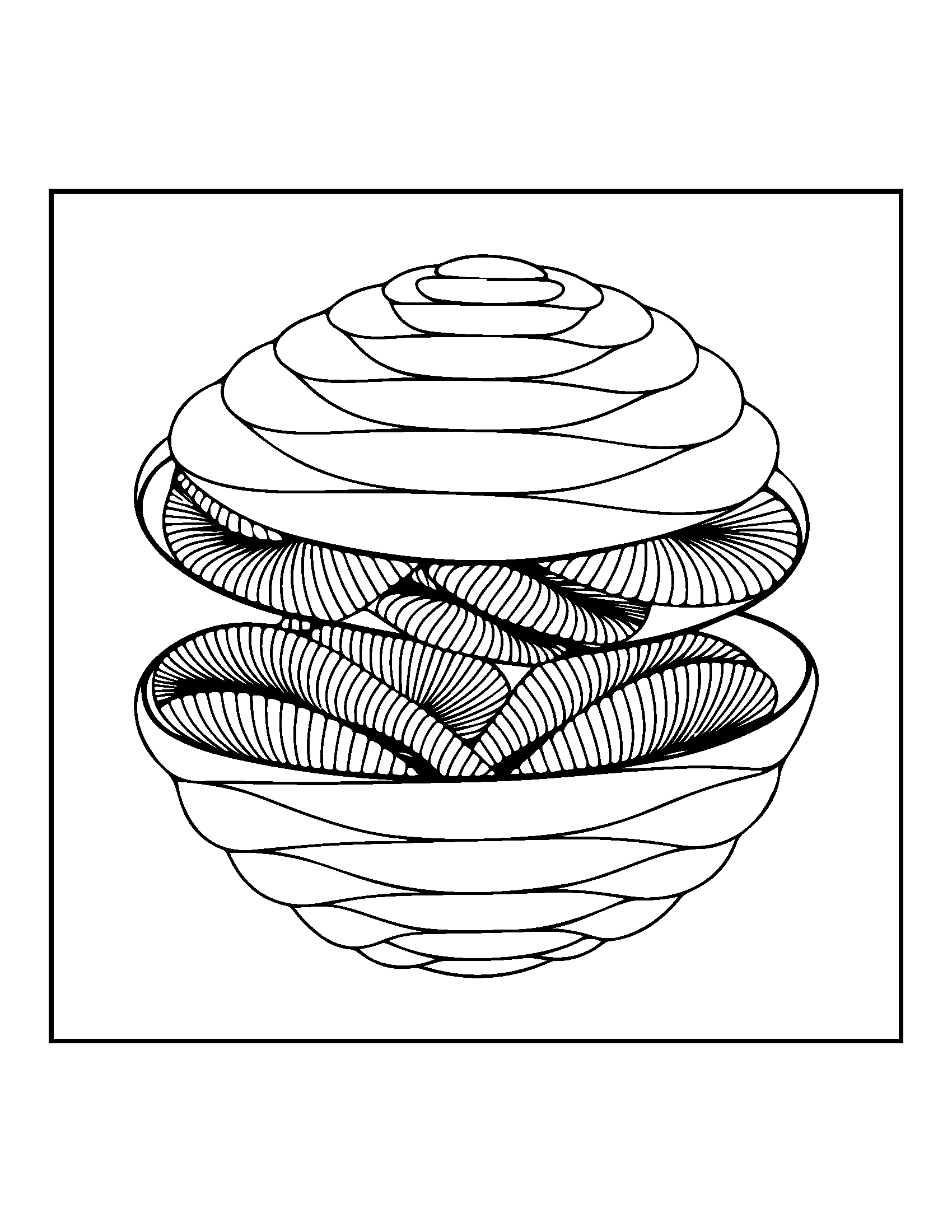 E-Coloring Book - Cozy Hygge Coloring Book